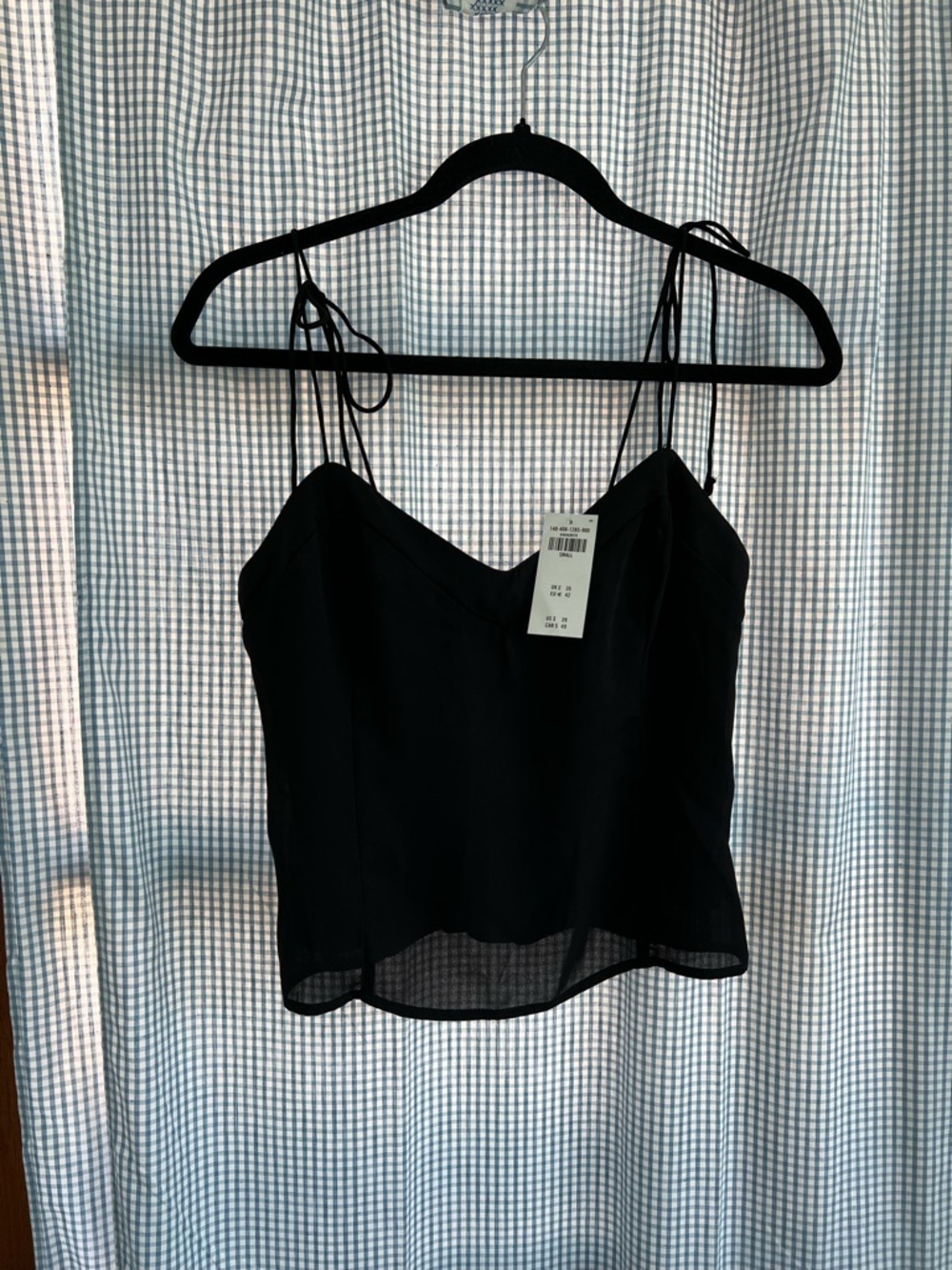 Abercrombie & Fitch Black Spaghetti Strap Cami